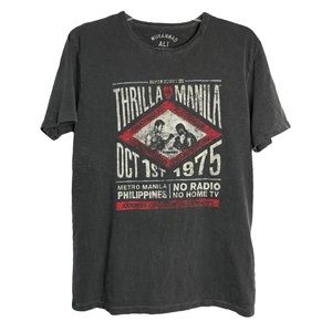 Lucky Brand Muhammad Ali 1975 Thrilla Manila Fight Graphic Tee